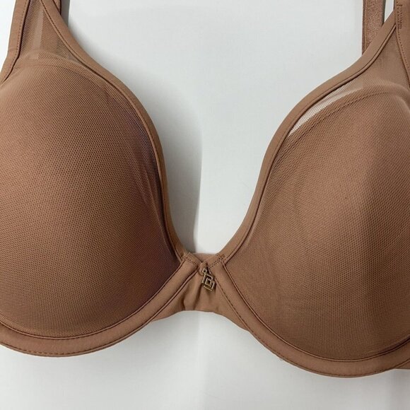 ThirdLove Classic Contour Plunge Bra Womens Size 30E Tan Third Love - Picture 2 of 7